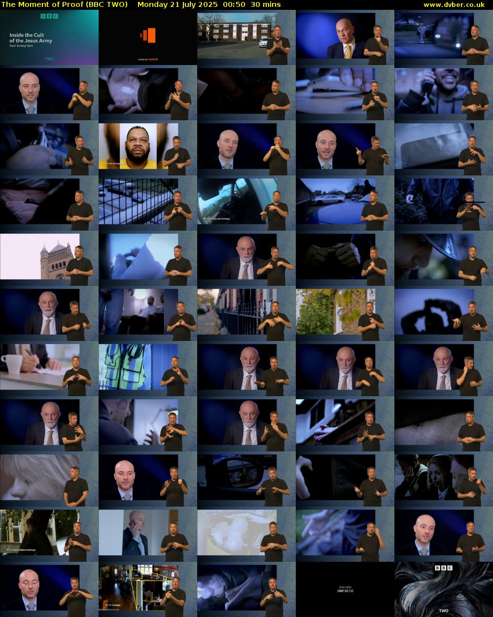 The Moment of Proof (BBC TWO) Monday 21 July 2025 00:50 - 01:20