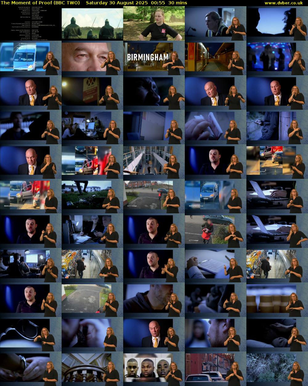 The Moment of Proof (BBC TWO) Saturday 30 August 2025 00:55 - 01:25