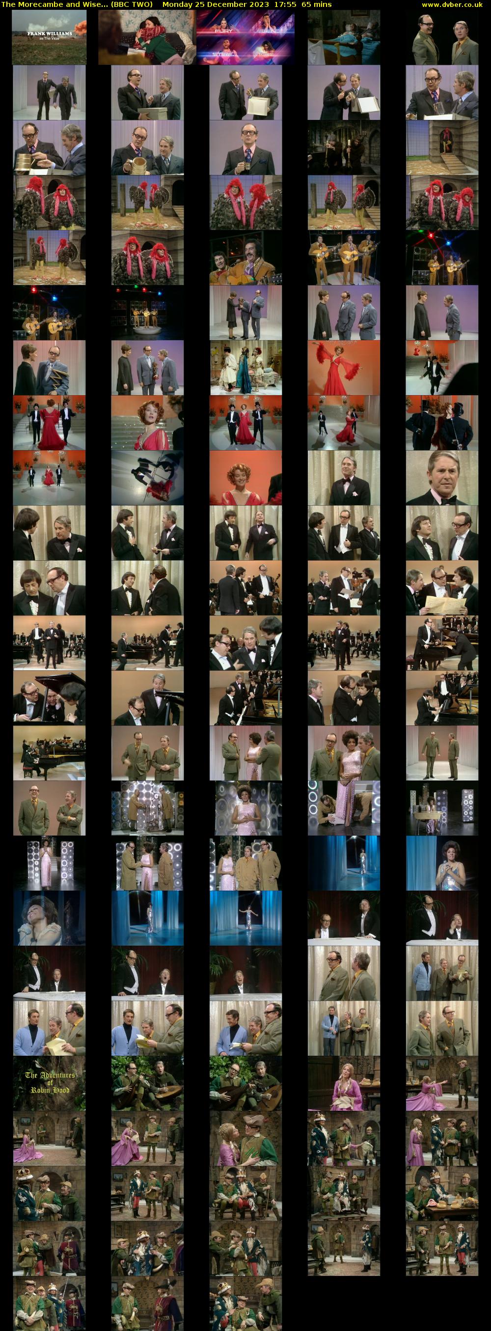The Morecambe And Wise... (BBC TWO) Monday 25 December 2023 17:55 - 19:00