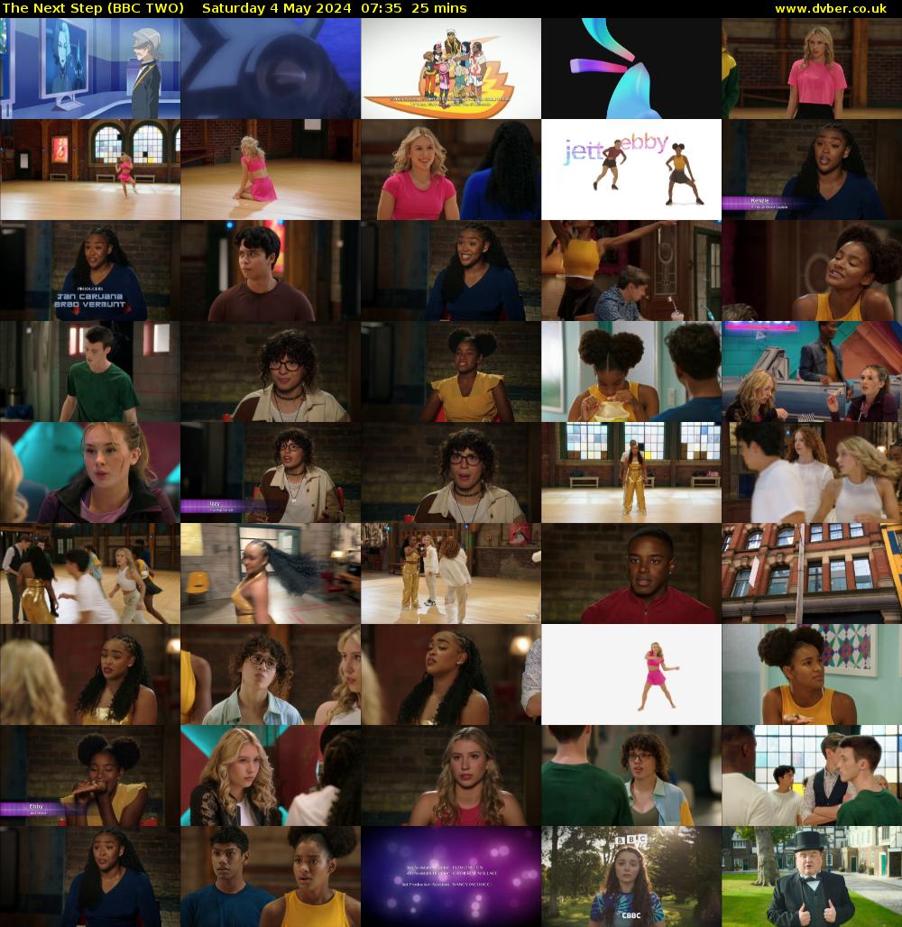 The Next Step (BBC TWO) Saturday 4 May 2024 07:35 - 08:00