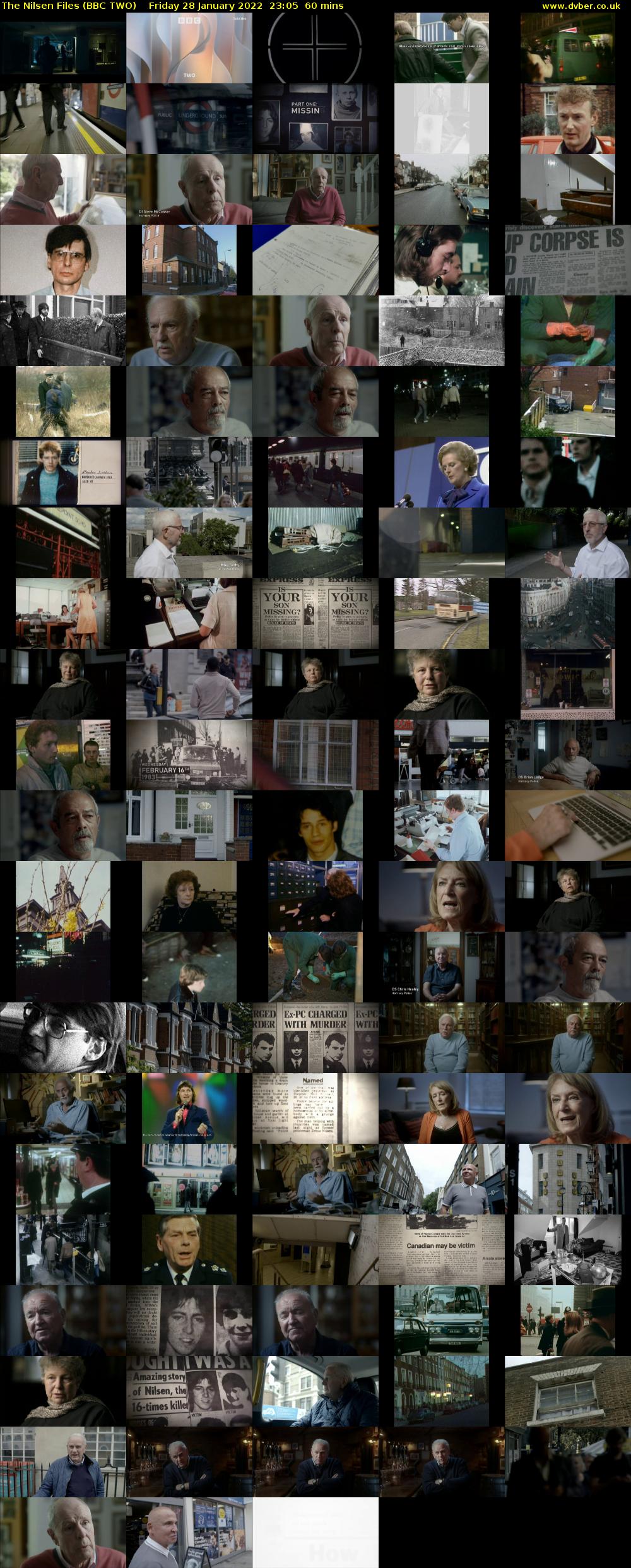 The Nilsen Files (BBC TWO) Friday 28 January 2022 23:05 - 00:05