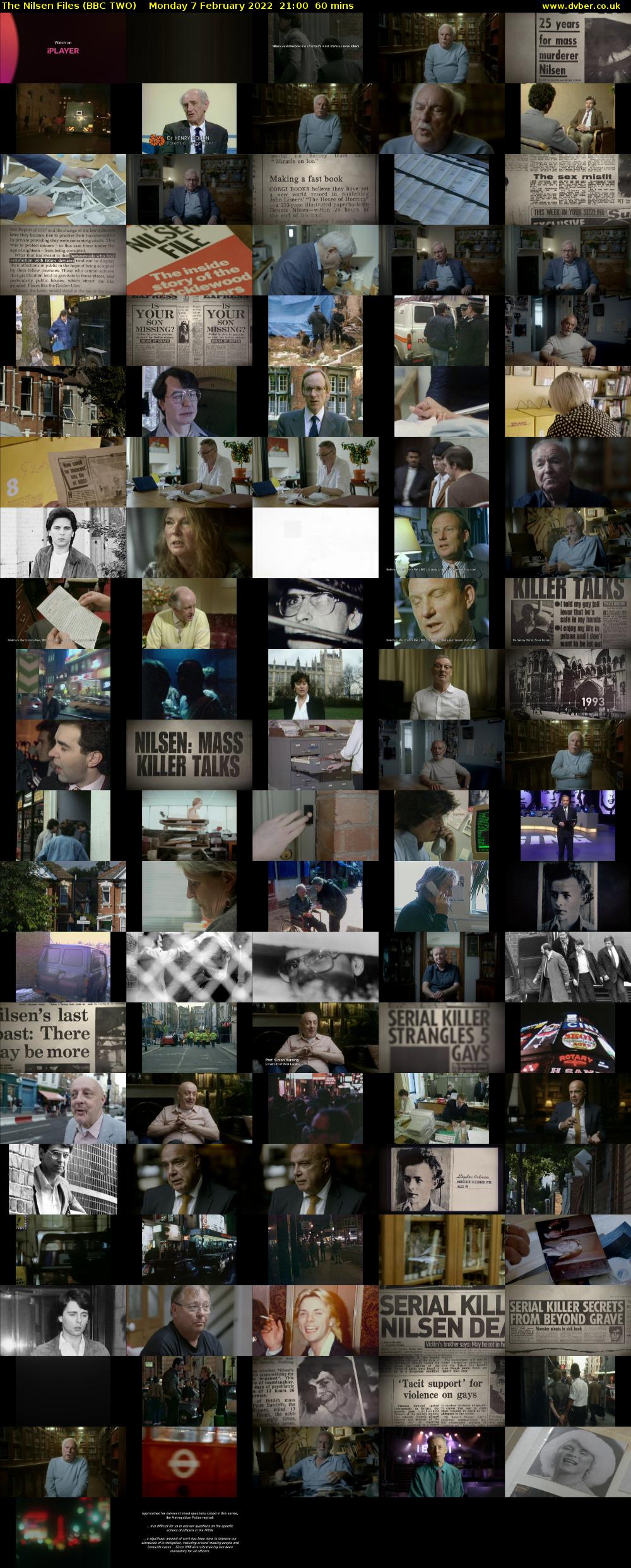 The Nilsen Files (BBC TWO) Monday 7 February 2022 21:00 - 22:00