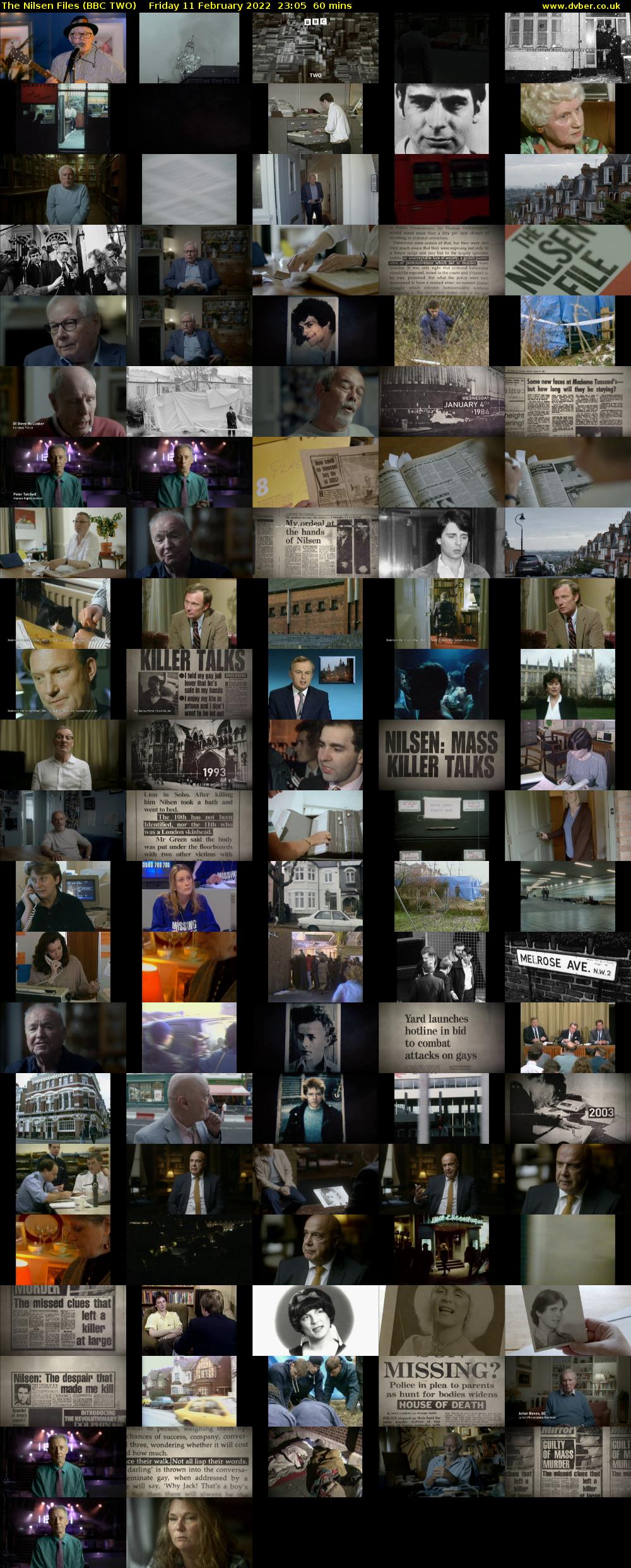The Nilsen Files (BBC TWO) Friday 11 February 2022 23:05 - 00:05