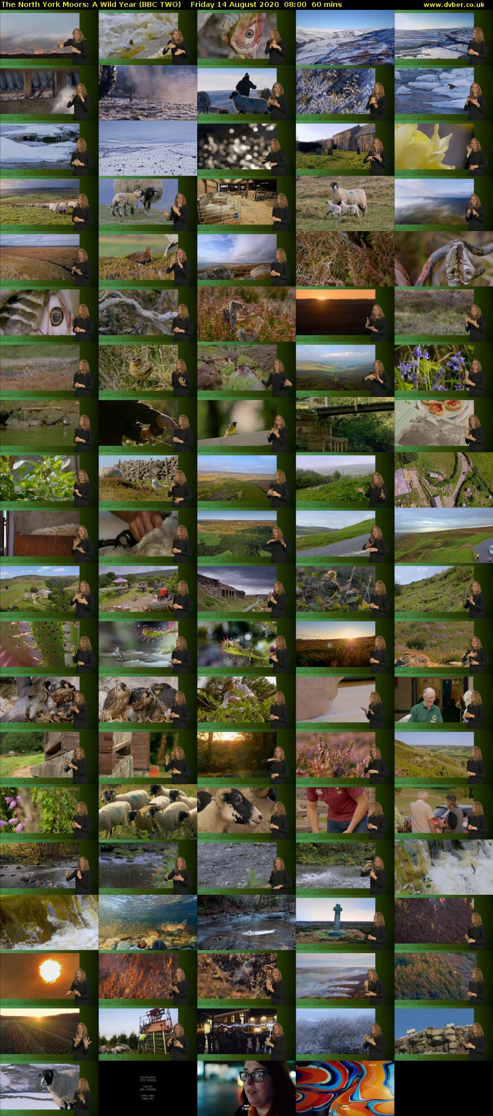 The North York Moors: A Wild Year (BBC TWO) Friday 14 August 2020 08:00 - 09:00