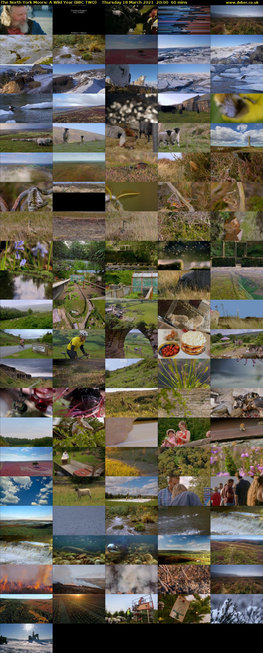 The North York Moors: A Wild Year (BBC TWO) Thursday 18 March 2021 20:00 - 21:00
