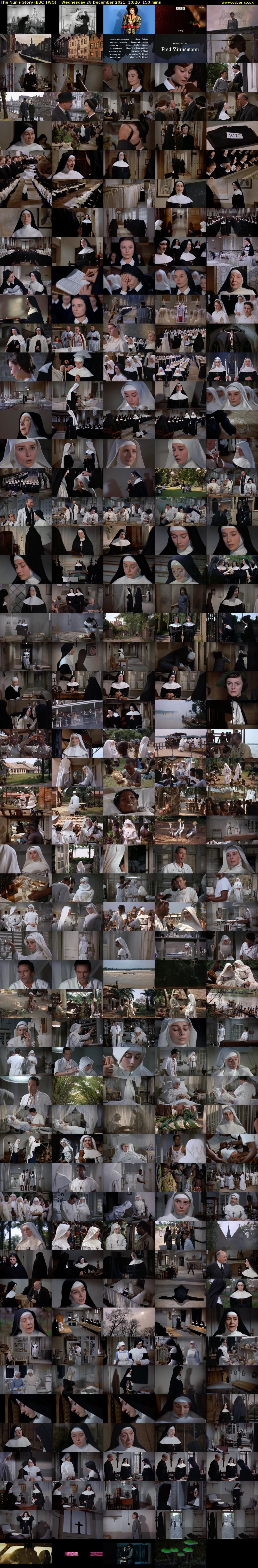 The Nun's Story (BBC TWO) Wednesday 29 December 2021 10:20 - 12:50