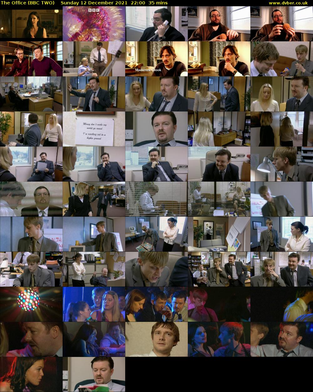 The Office (BBC TWO) Sunday 12 December 2021 22:00 - 22:35