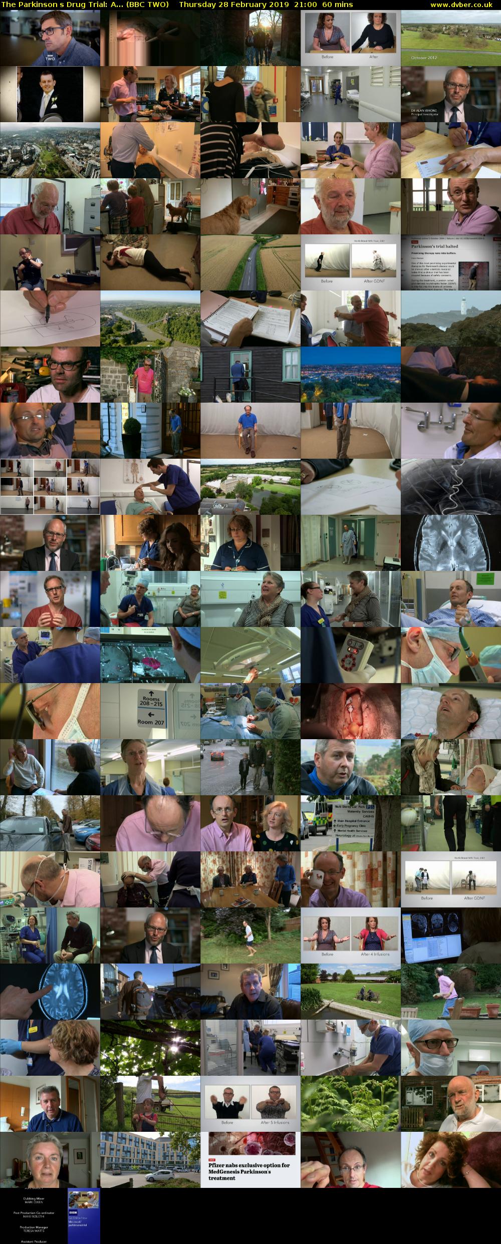 The Parkinsons Drug Trial: A... (BBC TWO) Thursday 28 February 2019 21:00 - 22:00