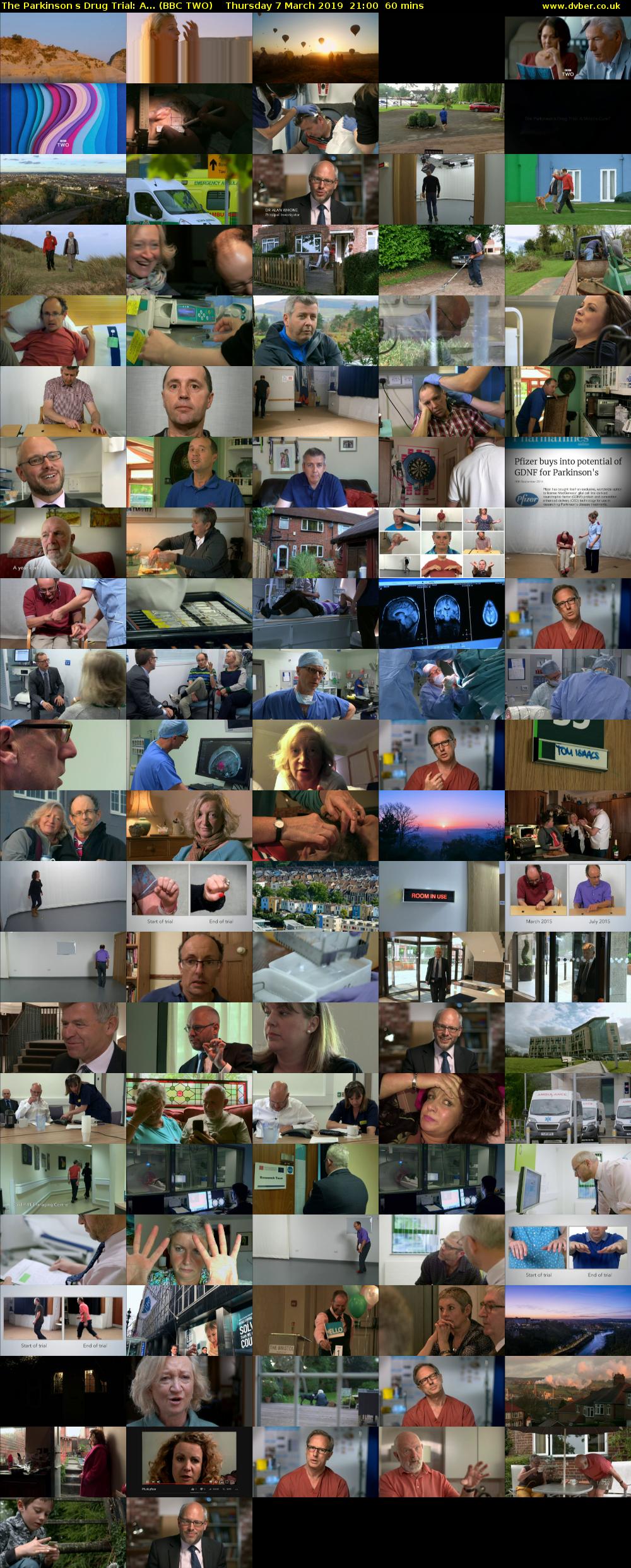 The Parkinsons Drug Trial: A... (BBC TWO) Thursday 7 March 2019 21:00 - 22:00