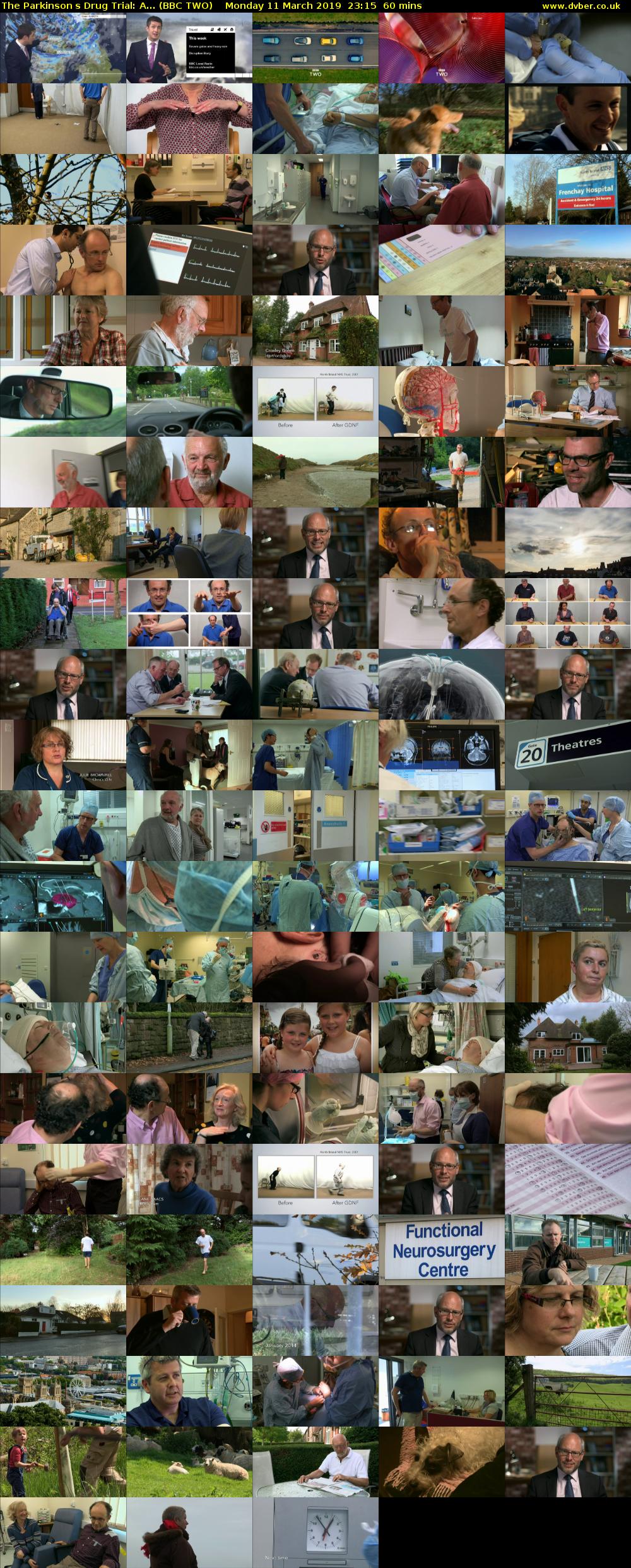 The Parkinsons Drug Trial: A... (BBC TWO) Monday 11 March 2019 23:15 - 00:15