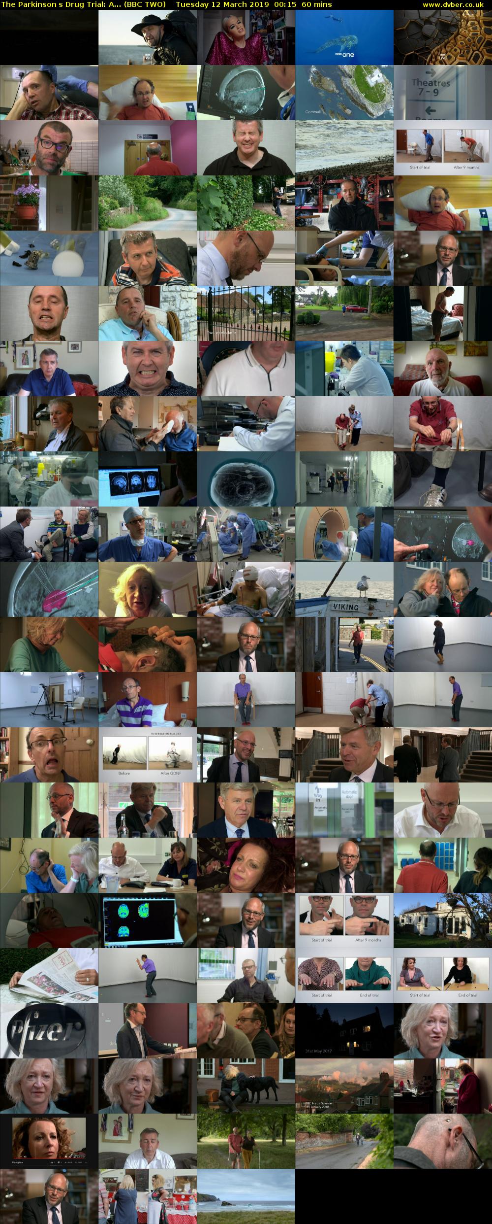 The Parkinsons Drug Trial: A... (BBC TWO) Tuesday 12 March 2019 00:15 - 01:15