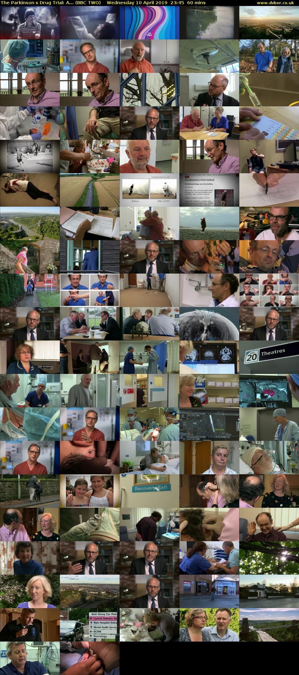 The Parkinsons Drug Trial: A... (BBC TWO) Wednesday 10 April 2019 23:45 - 00:45