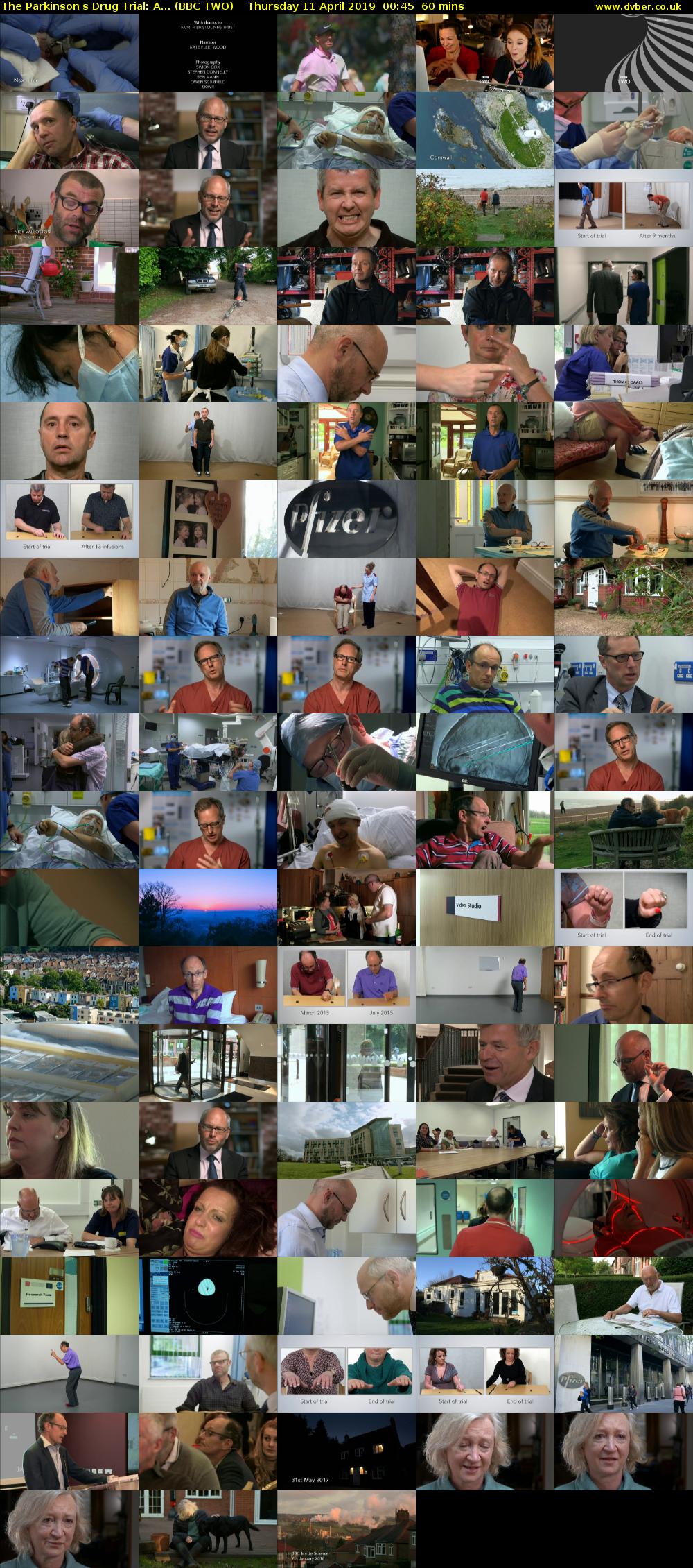 The Parkinsons Drug Trial: A... (BBC TWO) Thursday 11 April 2019 00:45 - 01:45
