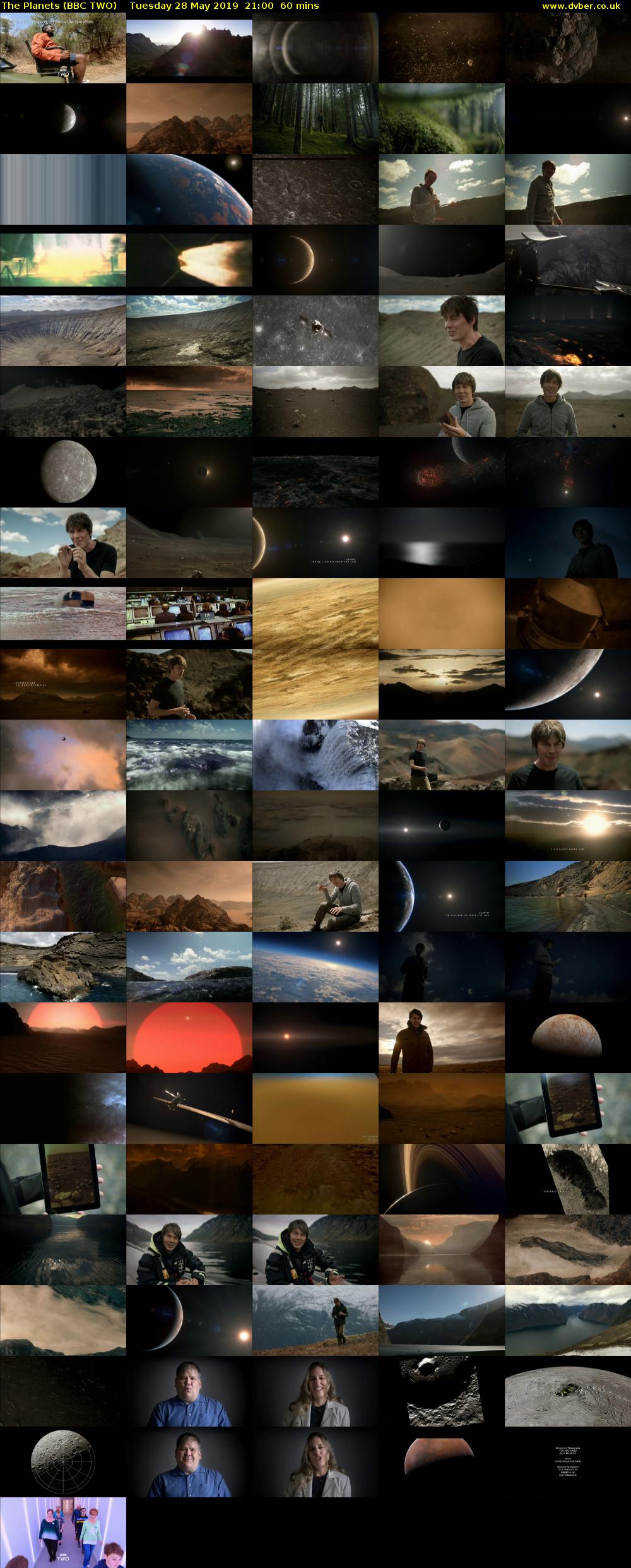 The Planets (BBC TWO) Tuesday 28 May 2019 21:00 - 22:00