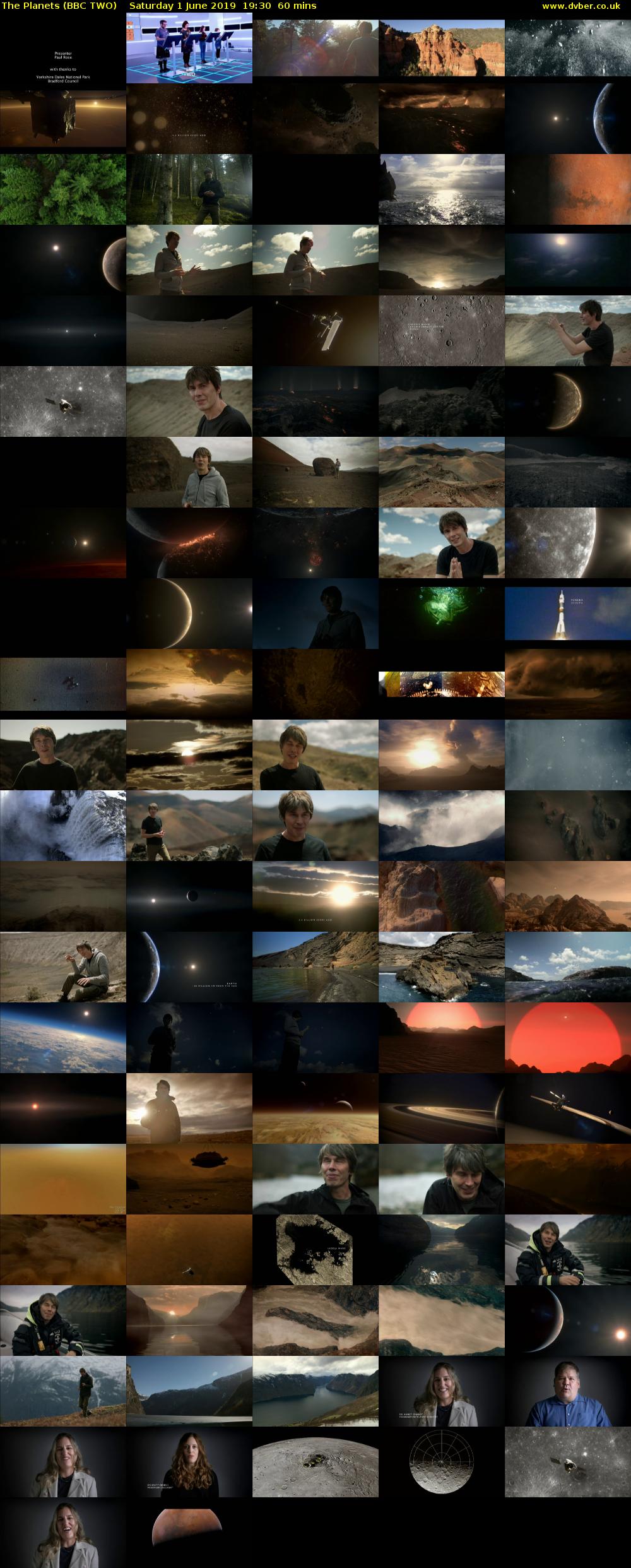 The Planets (BBC TWO) Saturday 1 June 2019 19:30 - 20:30