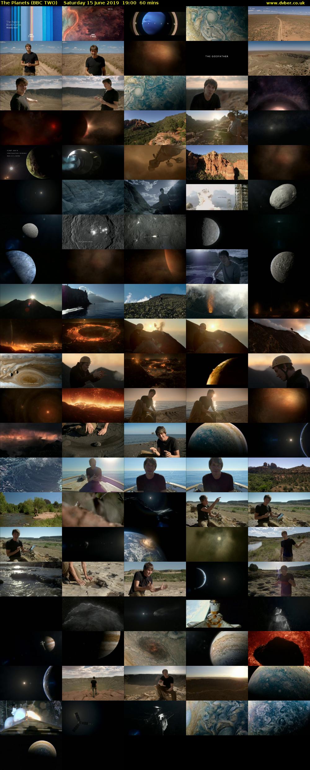 The Planets (BBC TWO) Saturday 15 June 2019 19:00 - 20:00