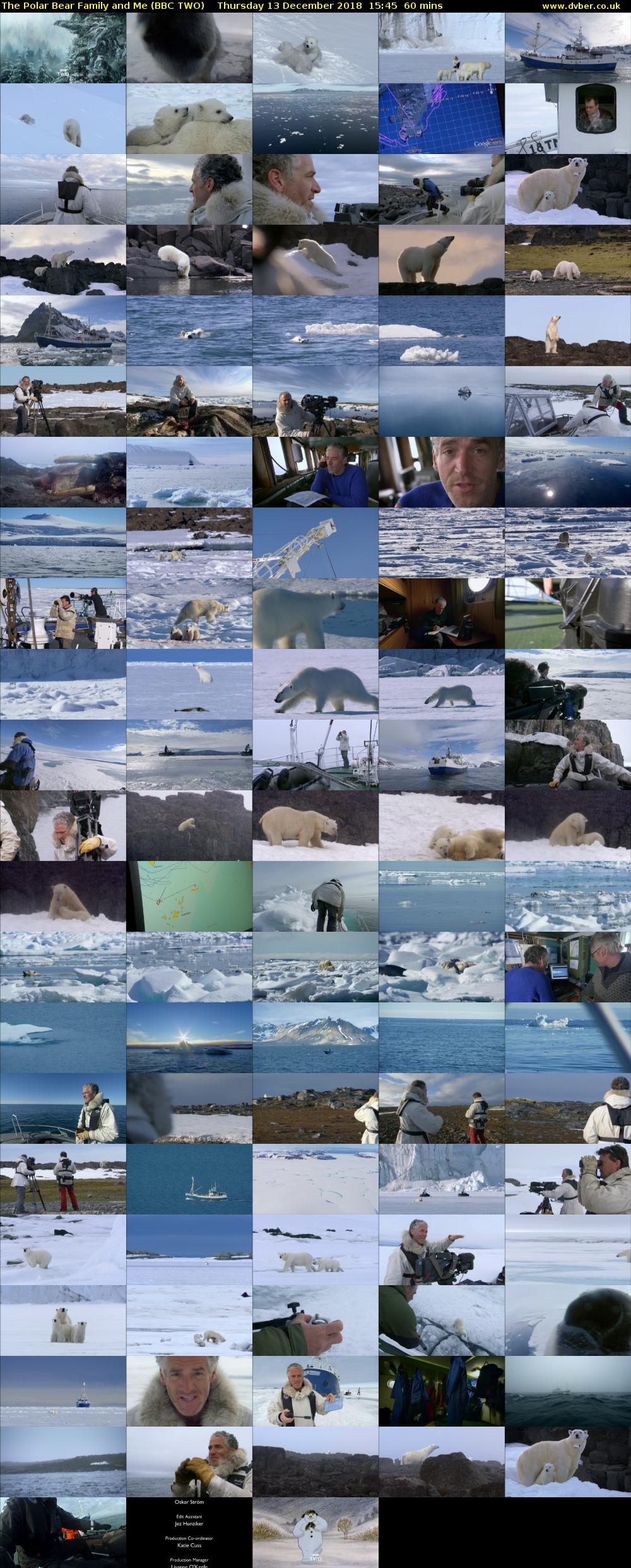The Polar Bear Family and Me (BBC TWO) Thursday 13 December 2018 15:45 - 16:45