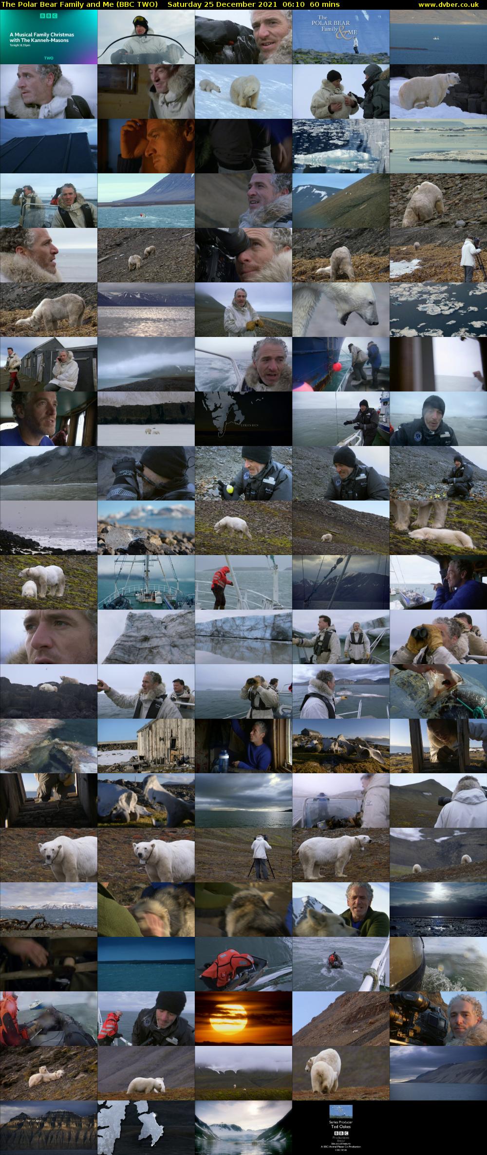 The Polar Bear Family and Me (BBC TWO) Saturday 25 December 2021 06:10 - 07:10