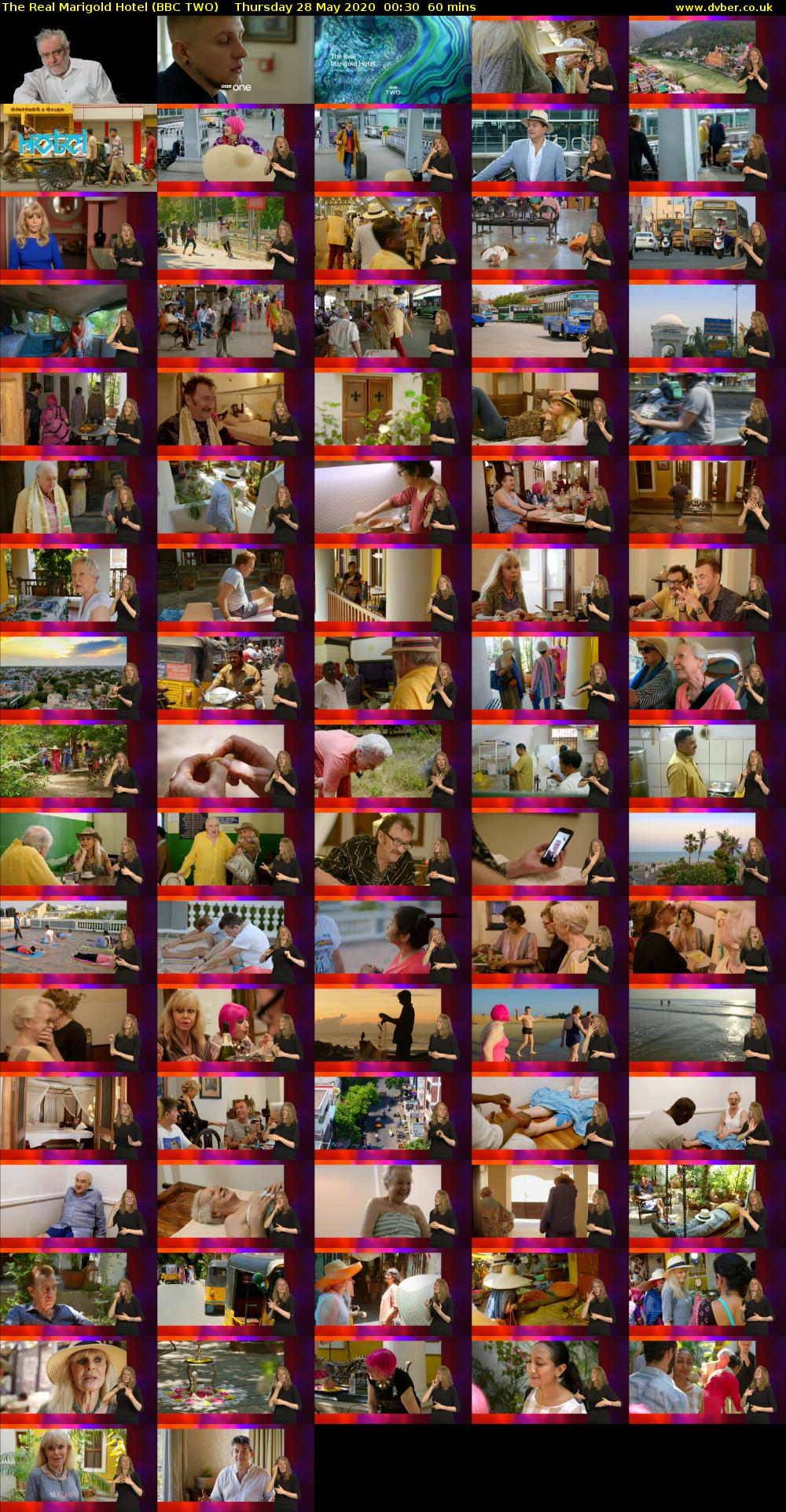 The Real Marigold Hotel (BBC TWO) Thursday 28 May 2020 00:30 - 01:30