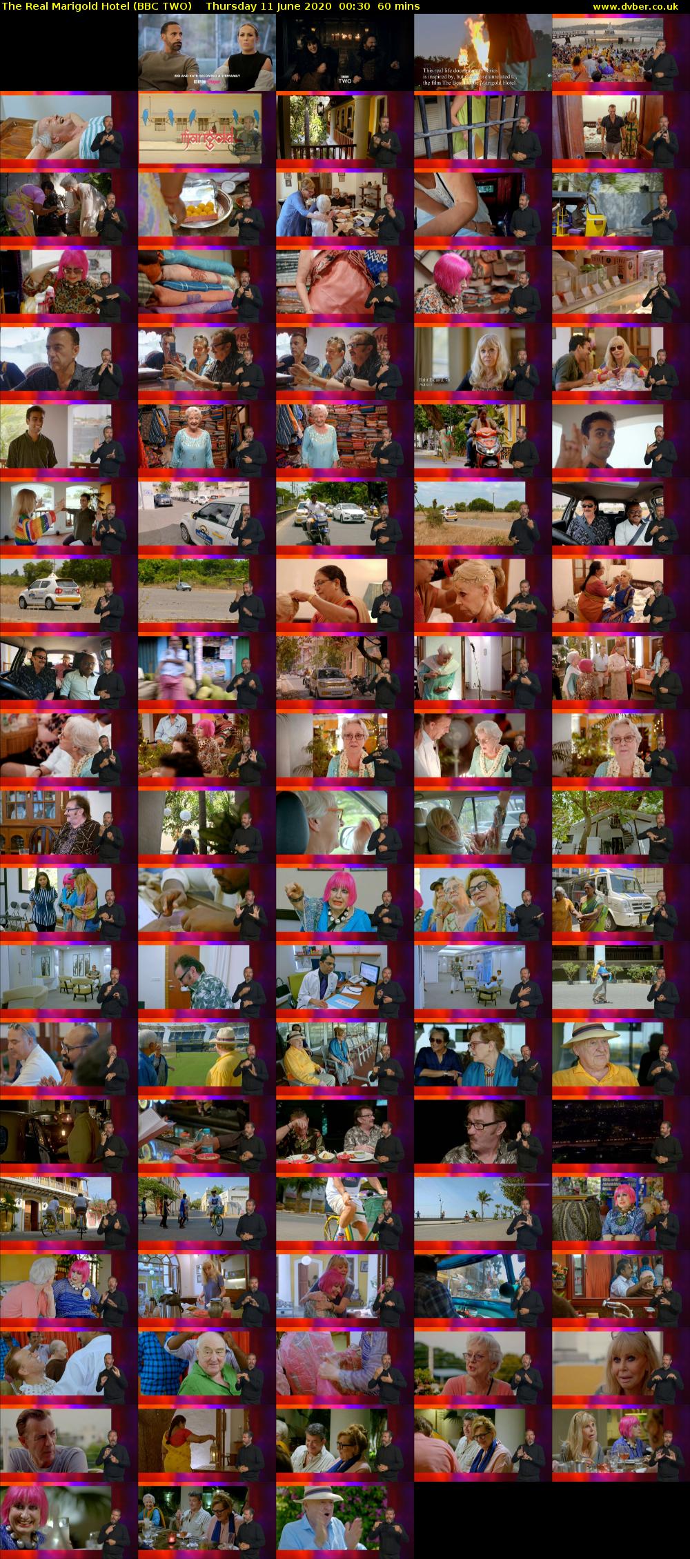 The Real Marigold Hotel (BBC TWO) Thursday 11 June 2020 00:30 - 01:30