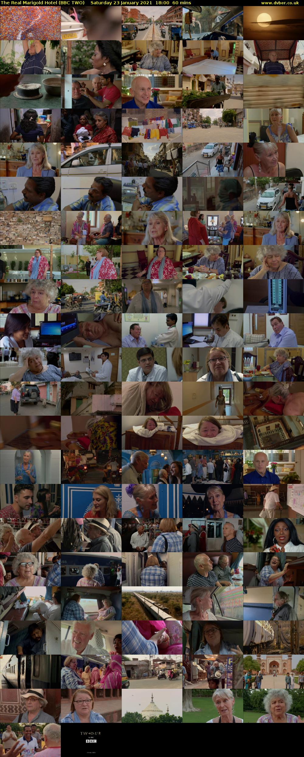 The Real Marigold Hotel (BBC TWO) Saturday 23 January 2021 18:00 - 19:00