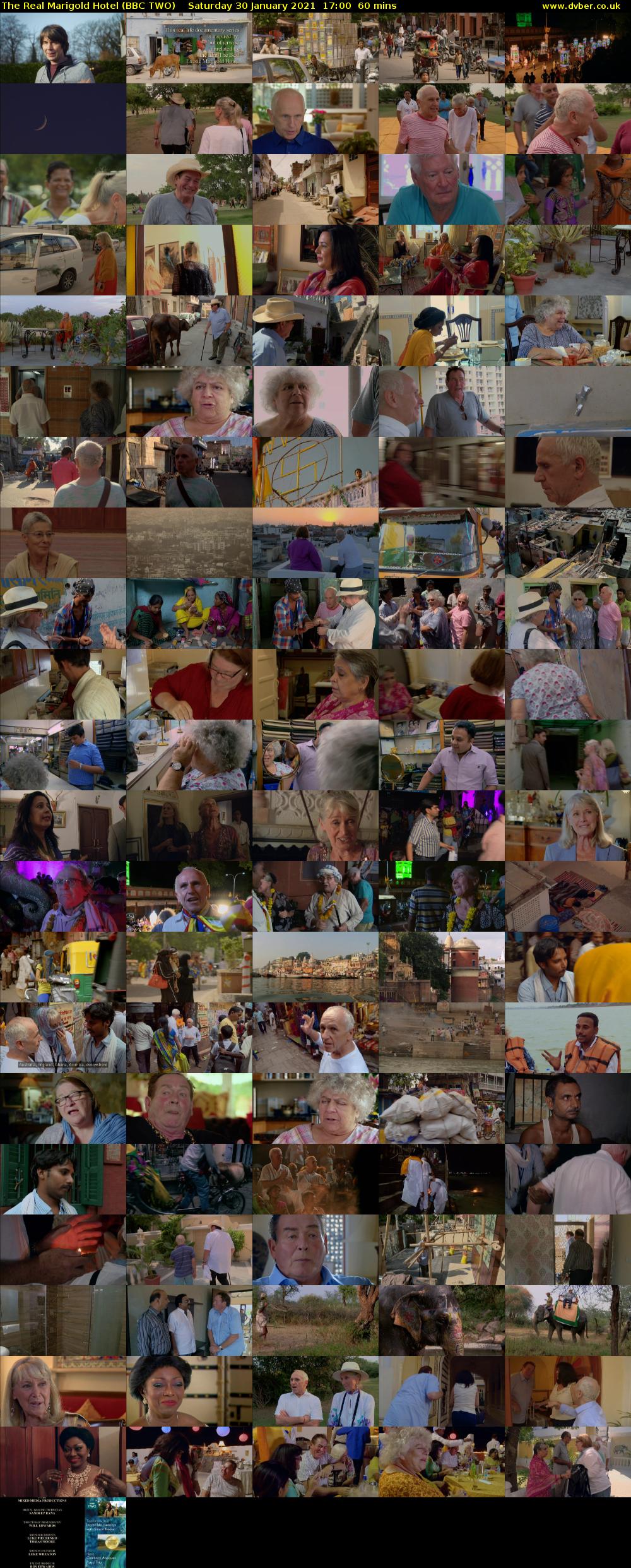 The Real Marigold Hotel (BBC TWO) Saturday 30 January 2021 17:00 - 18:00