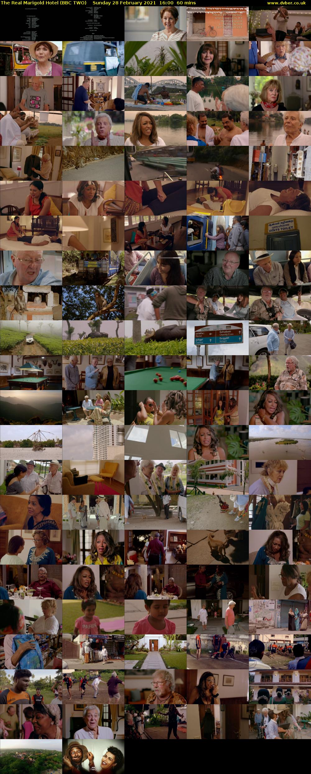 The Real Marigold Hotel (BBC TWO) Sunday 28 February 2021 16:00 - 17:00