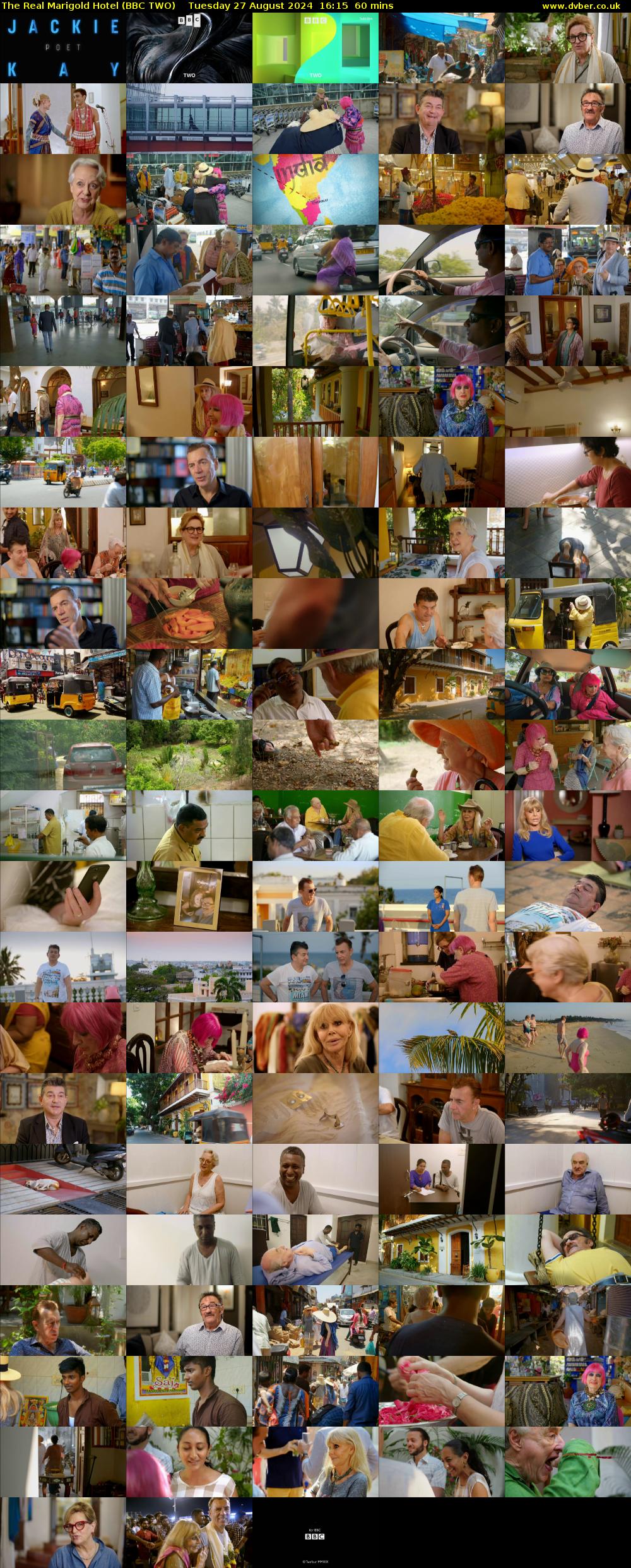 The Real Marigold Hotel (BBC TWO) Tuesday 27 August 2024 16:15 - 17:15