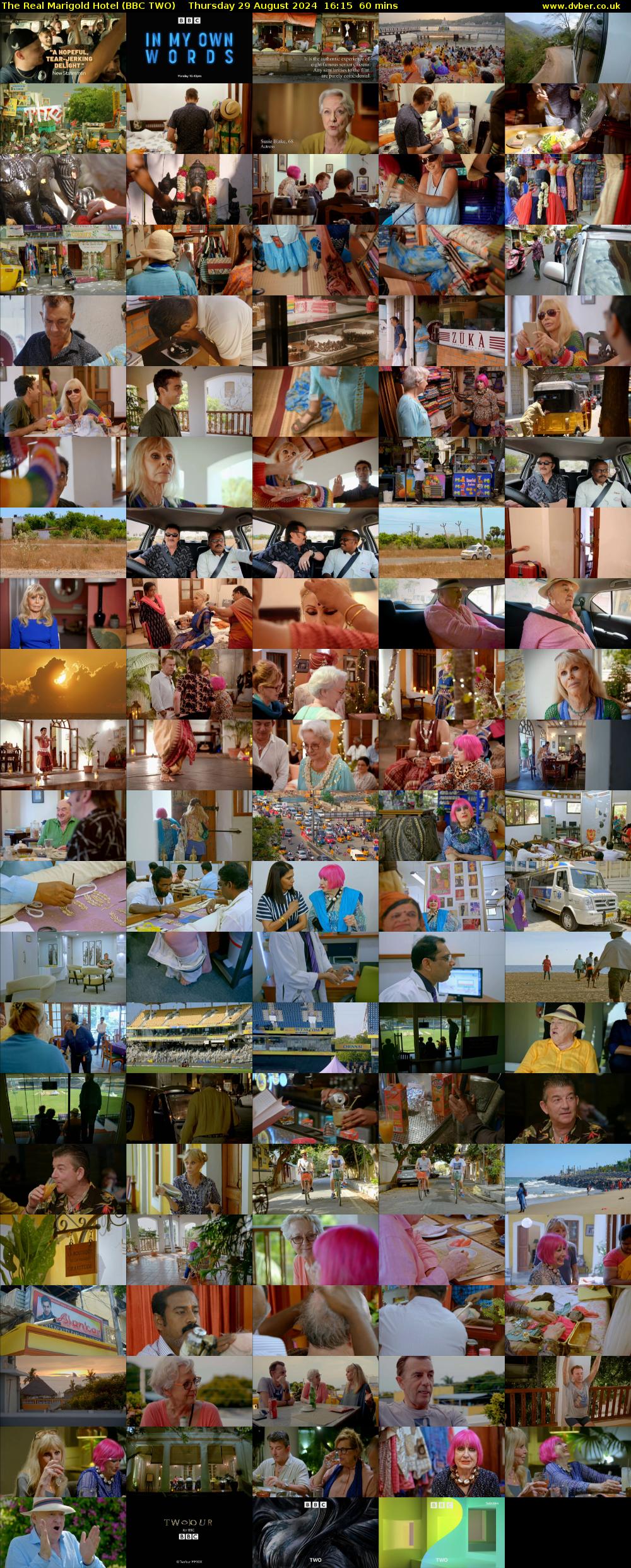 The Real Marigold Hotel (BBC TWO) Thursday 29 August 2024 16:15 - 17:15