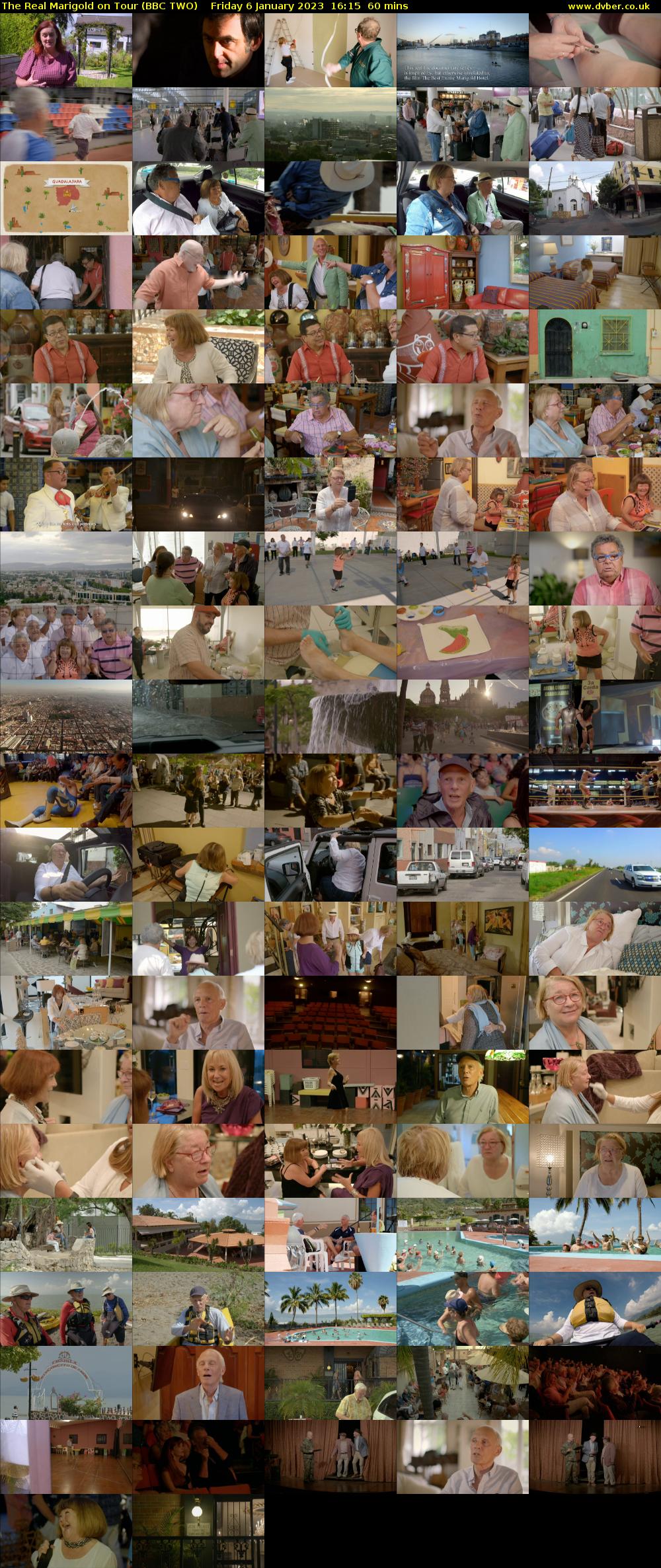 The Real Marigold on Tour (BBC TWO) Friday 6 January 2023 16:15 - 17:15
