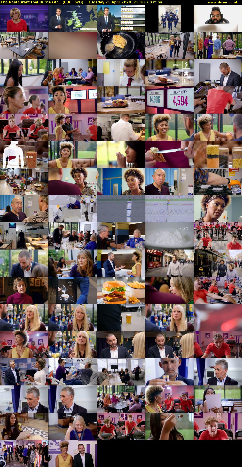 The Restaurant that Burns Off... (BBC TWO) Tuesday 21 April 2020 23:30 - 00:30
