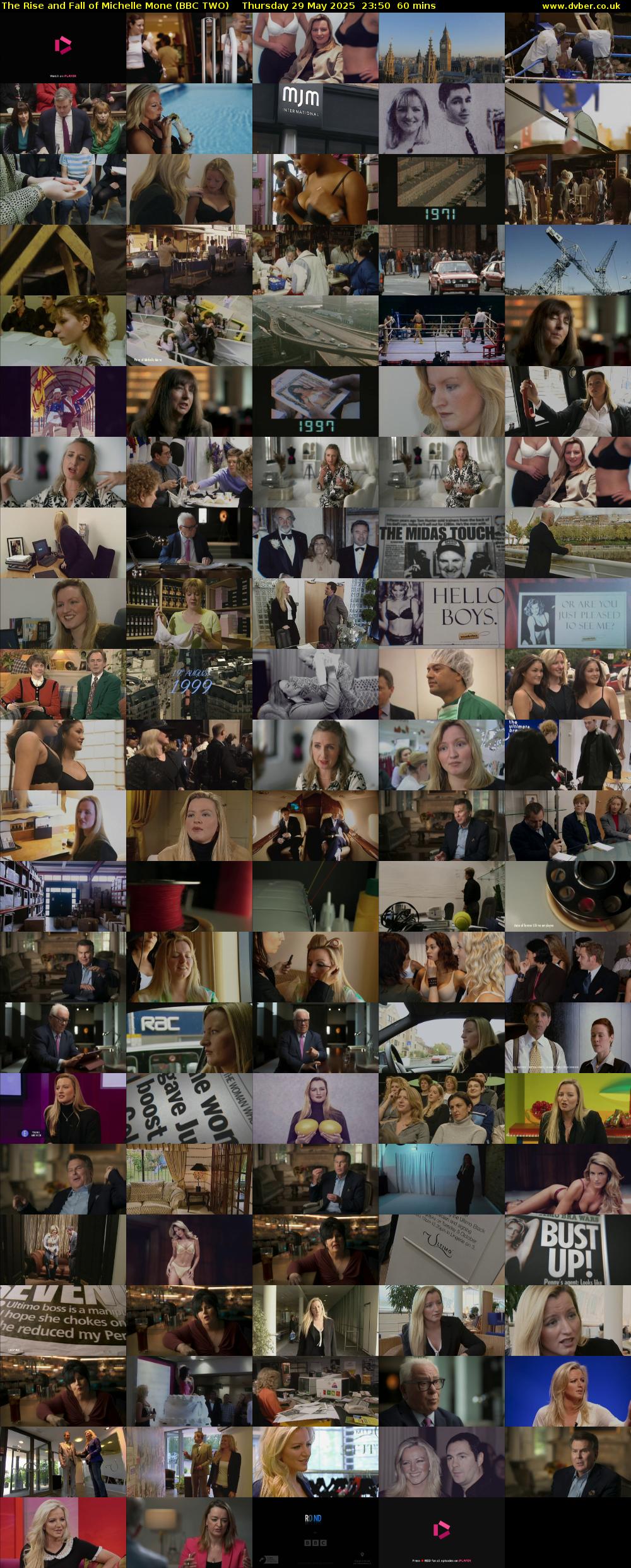 The Rise and Fall of Michelle Mone (BBC TWO) Thursday 29 May 2025 23:50 - 00:50