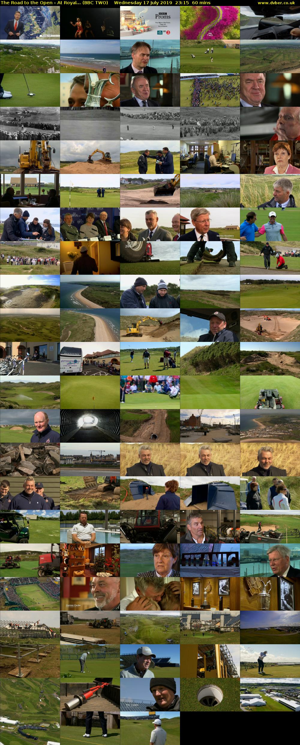 The Road to the Open - At Royal... (BBC TWO) Wednesday 17 July 2019 23:15 - 00:15
