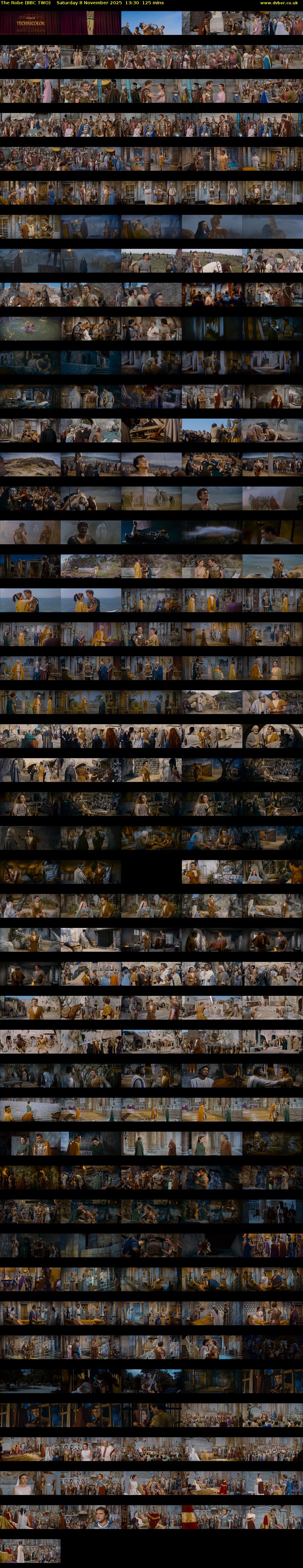 The Robe (BBC TWO) Saturday 8 November 2025 13:30 - 15:35