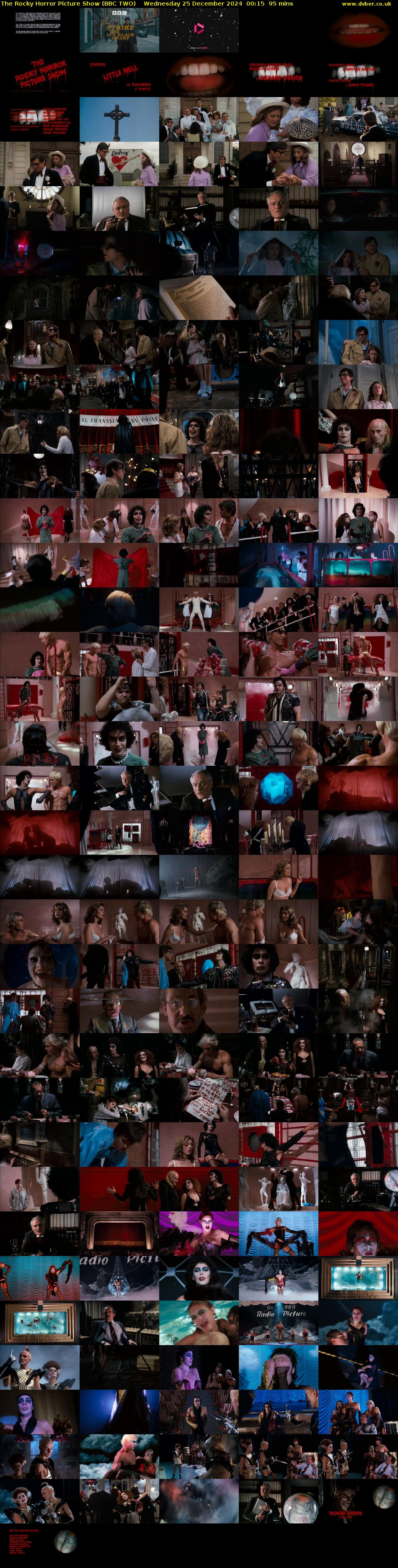 The Rocky Horror Picture Show (BBC TWO) Wednesday 25 December 2024 00:15 - 01:50