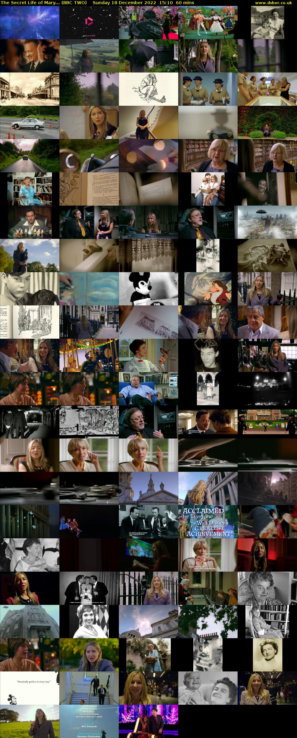 The Secret Life of Mary... (BBC TWO) Sunday 18 December 2022 15:10 - 16:10