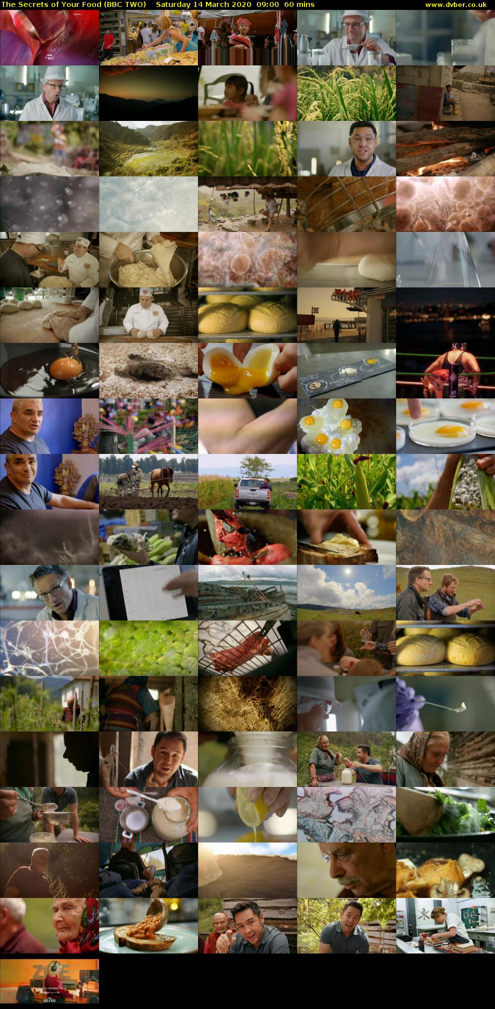 The Secrets of Your Food (BBC TWO) Saturday 14 March 2020 09:00 - 10:00