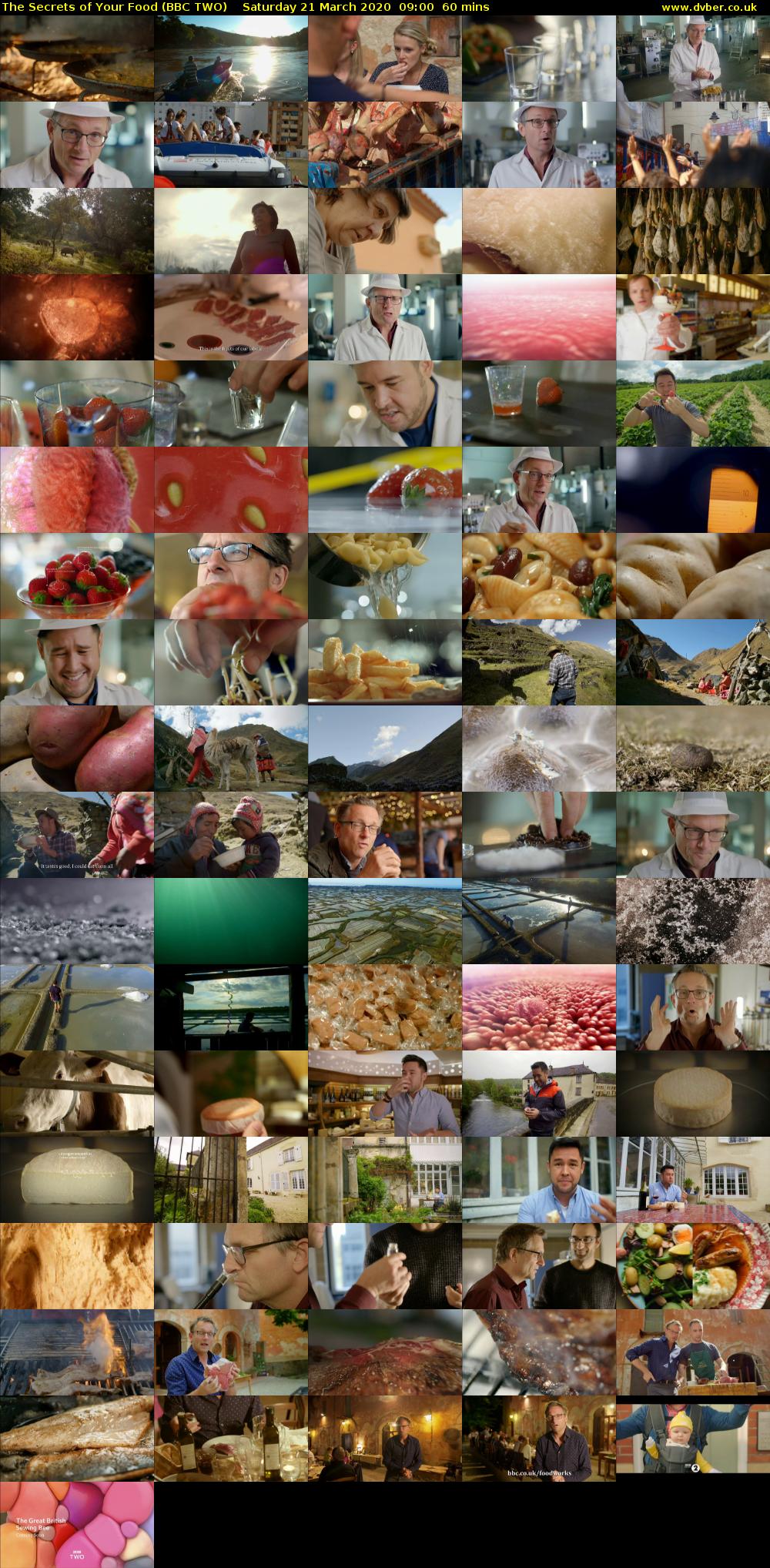 The Secrets of Your Food (BBC TWO) Saturday 21 March 2020 09:00 - 10:00