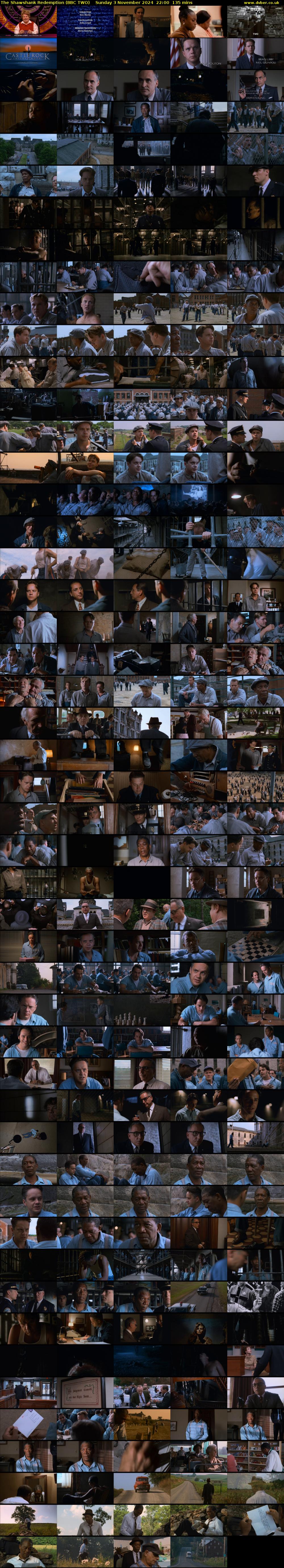 The Shawshank Redemption (BBC TWO) Sunday 3 November 2024 22:00 - 00:15