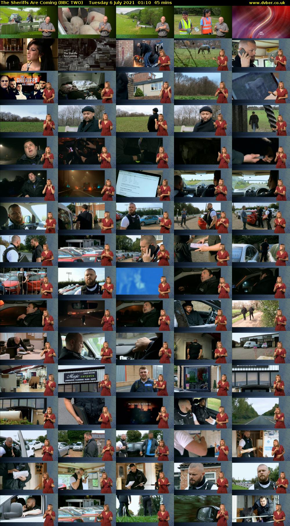 The Sheriffs Are Coming (BBC TWO) Tuesday 6 July 2021 01:10 - 01:55
