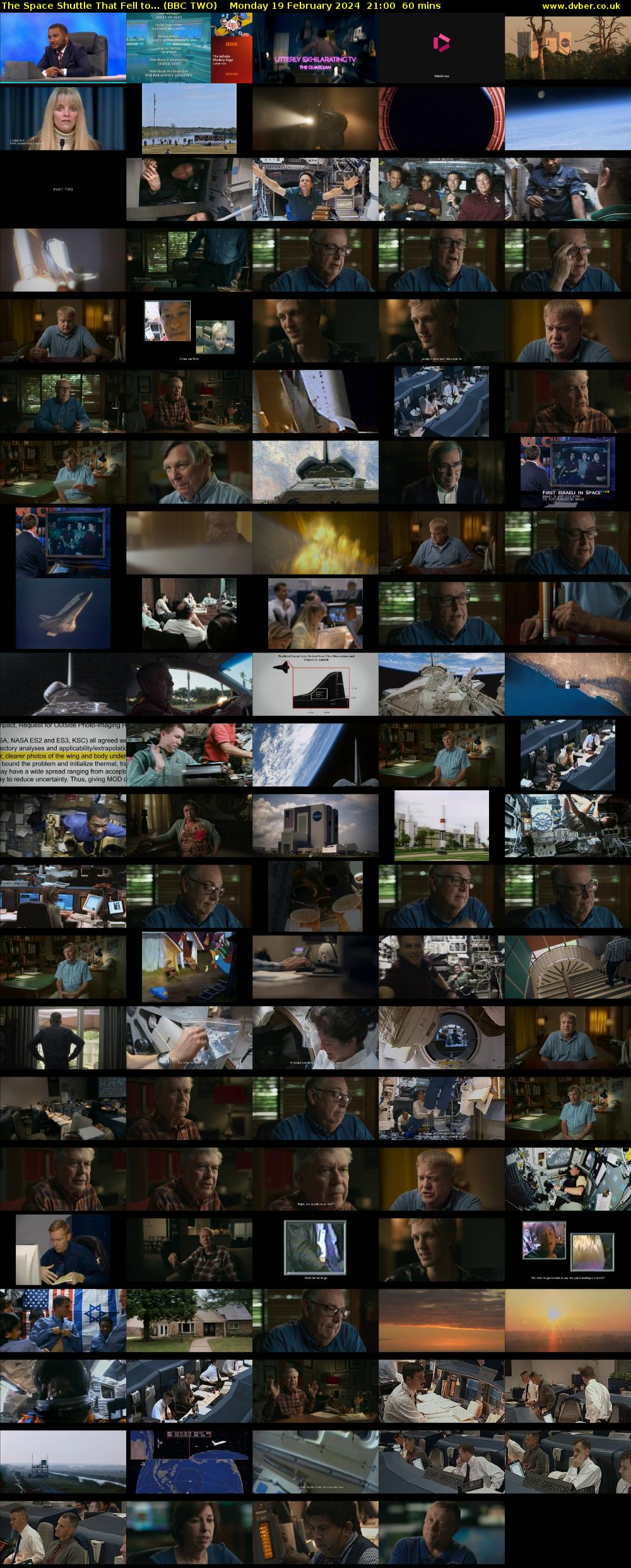The Space Shuttle That Fell to... (BBC TWO) Monday 19 February 2024 21:00 - 22:00