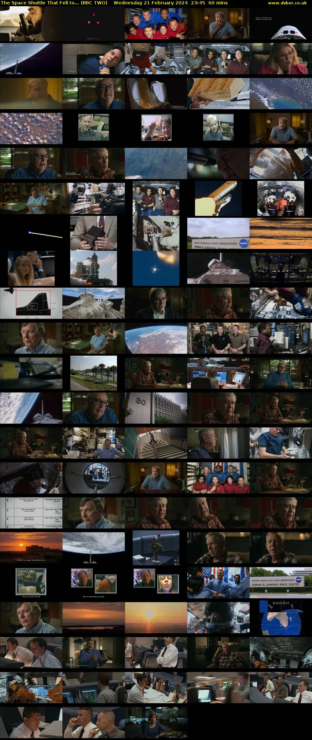 The Space Shuttle That Fell to... (BBC TWO) Wednesday 21 February 2024 23:45 - 00:45