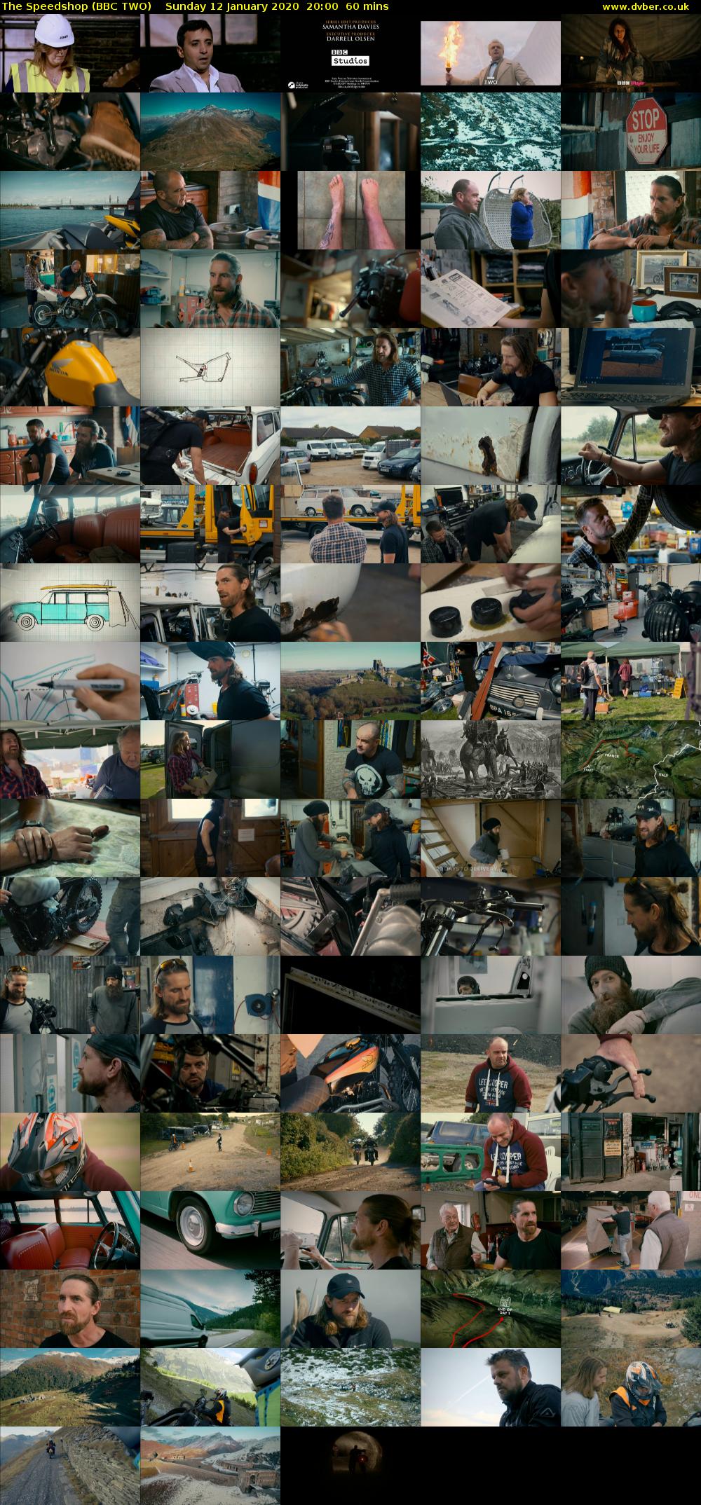 The Speedshop (BBC TWO) Sunday 12 January 2020 20:00 - 21:00