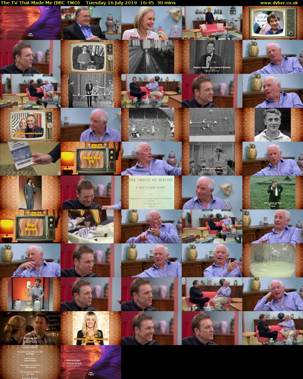 The TV That Made Me (BBC TWO) Tuesday 16 July 2019 16:45 - 17:15