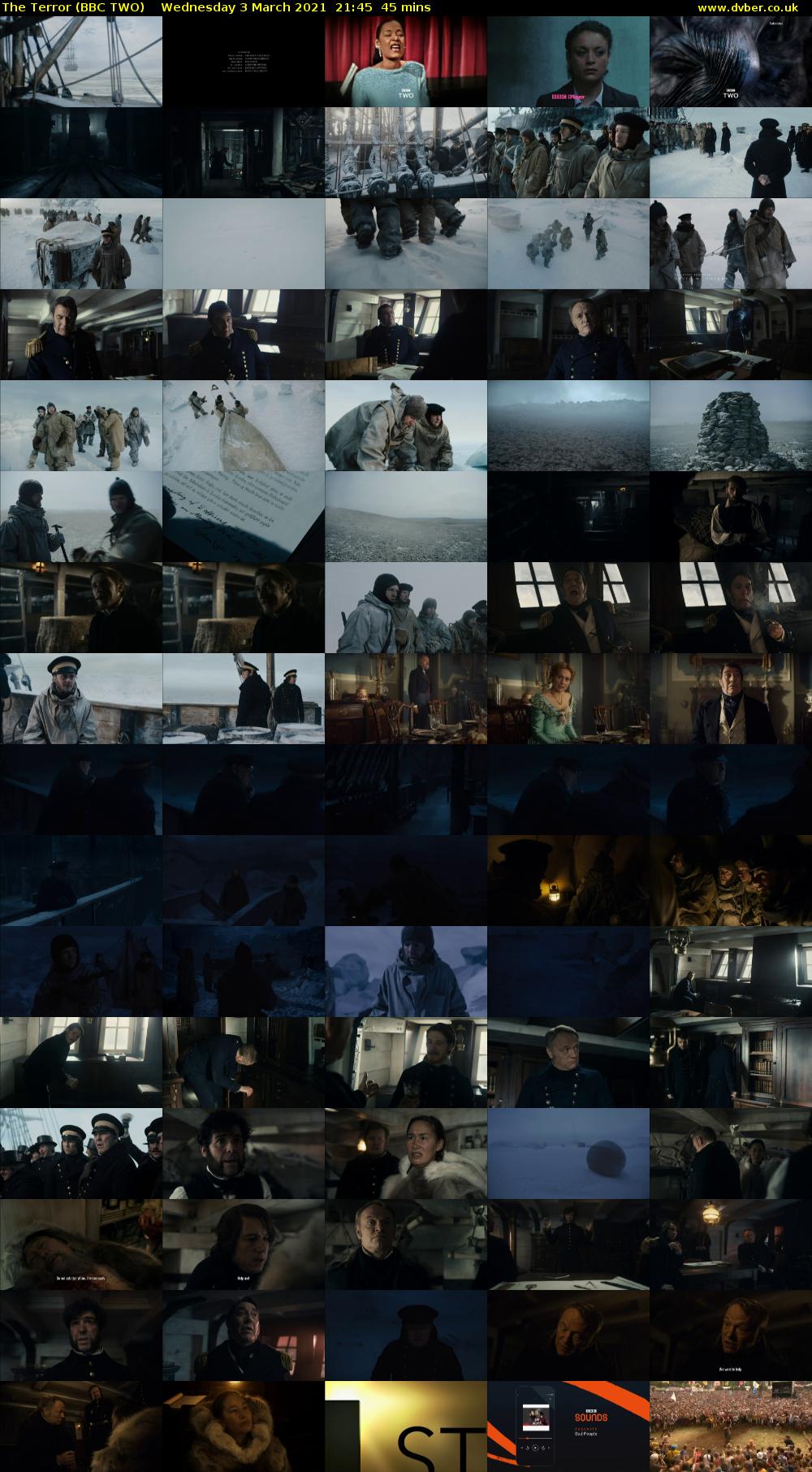 The Terror (BBC TWO) Wednesday 3 March 2021 21:45 - 22:30