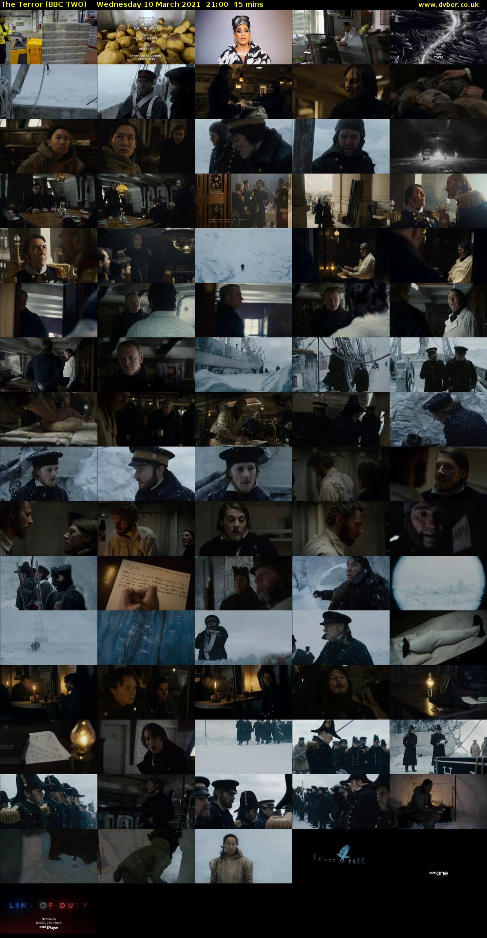 The Terror (BBC TWO) Wednesday 10 March 2021 21:00 - 21:45