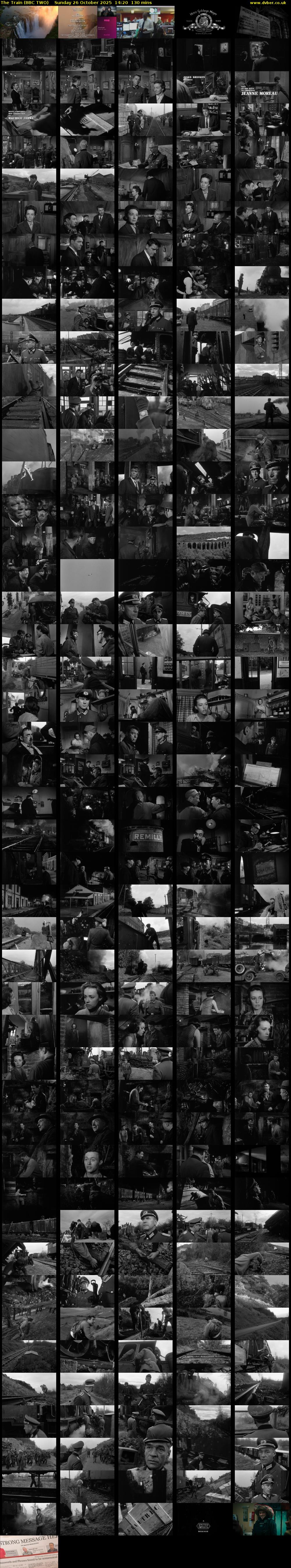 The Train (BBC TWO) Sunday 26 October 2025 14:20 - 16:30