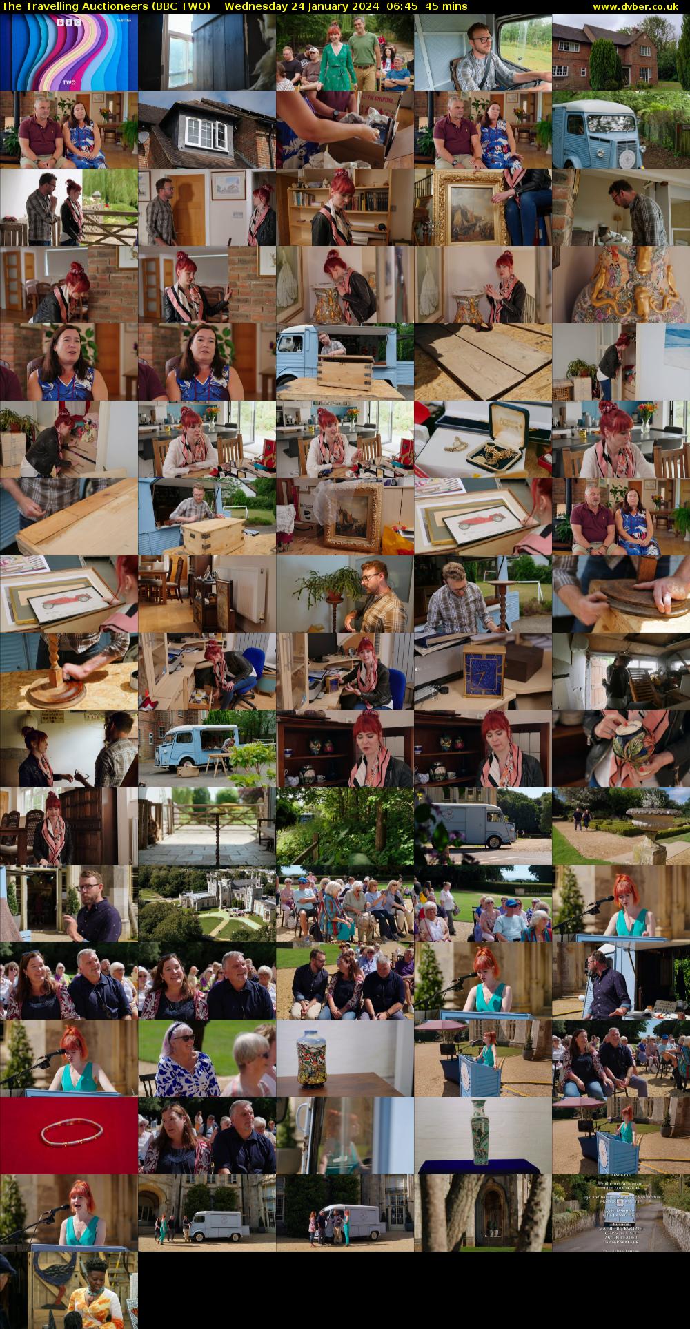The Travelling Auctioneers (BBC TWO) Wednesday 24 January 2024 06:45 - 07:30