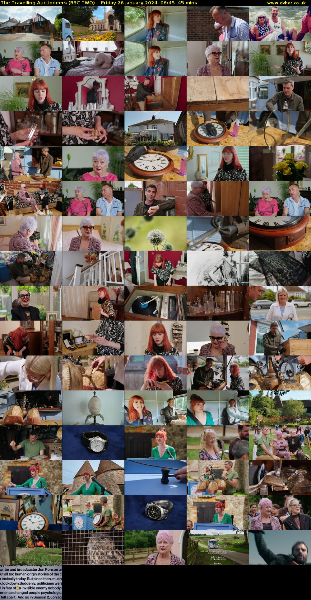 The Travelling Auctioneers (BBC TWO) Friday 26 January 2024 06:45 - 07:30