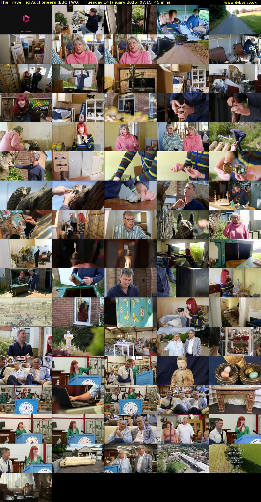The Travelling Auctioneers (BBC TWO) Tuesday 14 January 2025 07:15 - 08:00